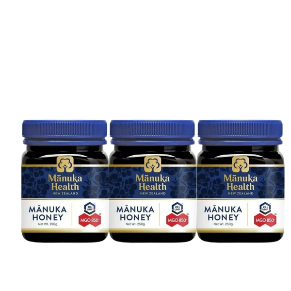 Manuka Honey MGO 850+ (UMF 20+) Limited Edition - 3 Pack